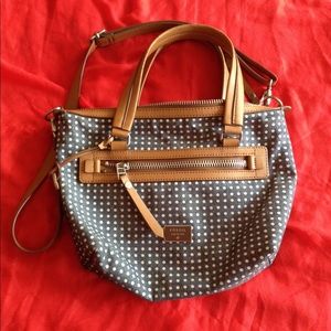 Fossil crossbody bag polkadots